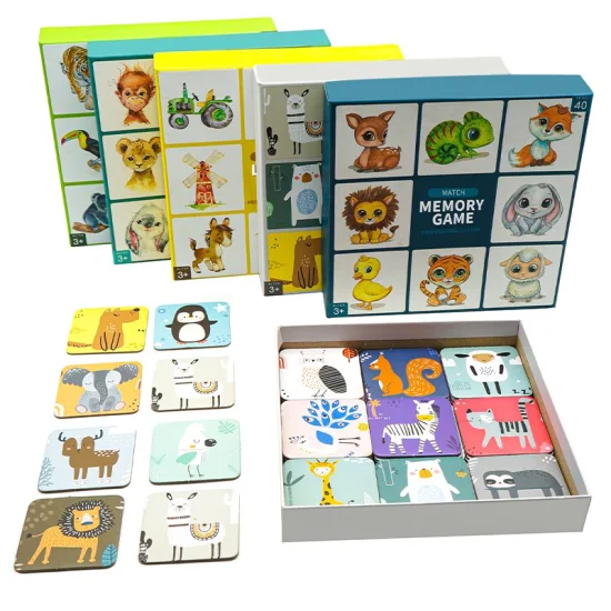 Carte da gioco per bambini personalizzate Scheda di memoria flash per bambini